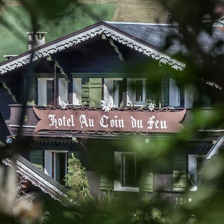 Au Coin Du Feu Hotel Megève Kültér fotó