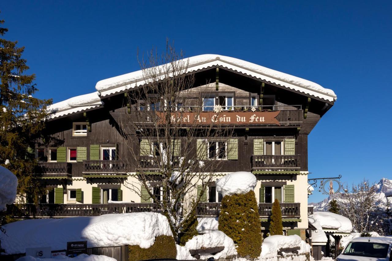 Au Coin Du Feu Hotel Megève Kültér fotó