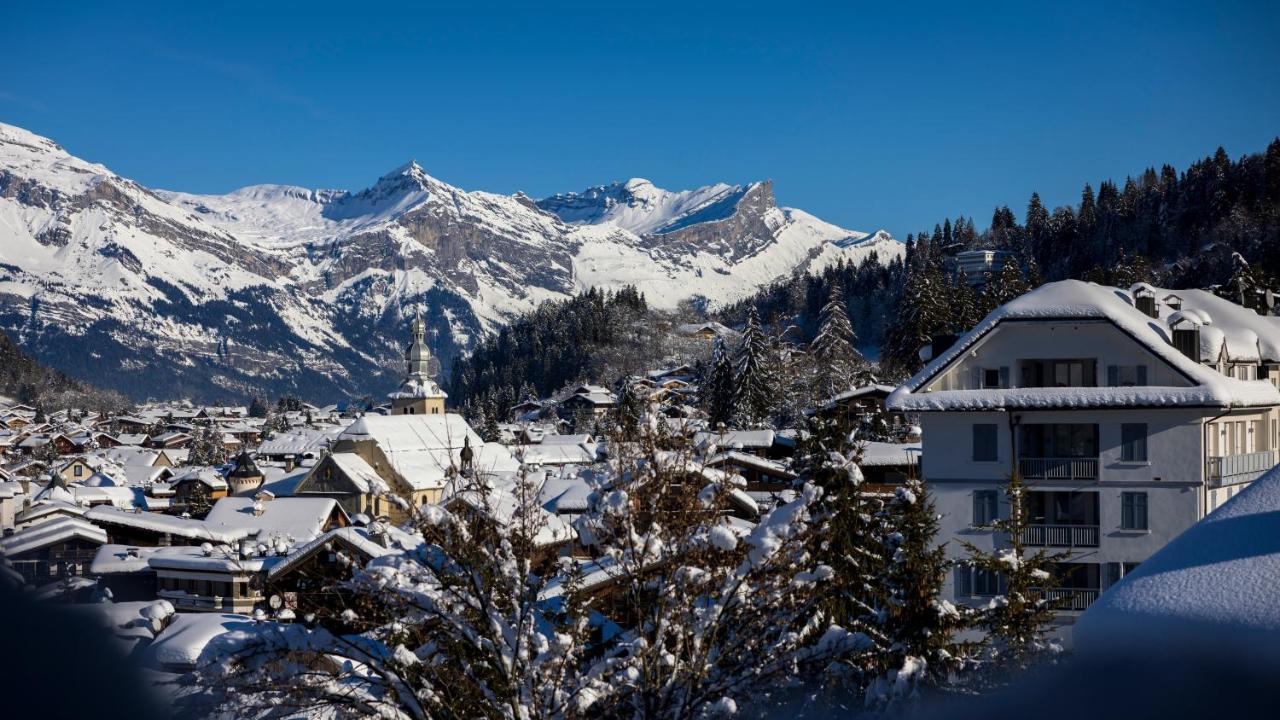 Au Coin Du Feu Hotel Megève Kültér fotó