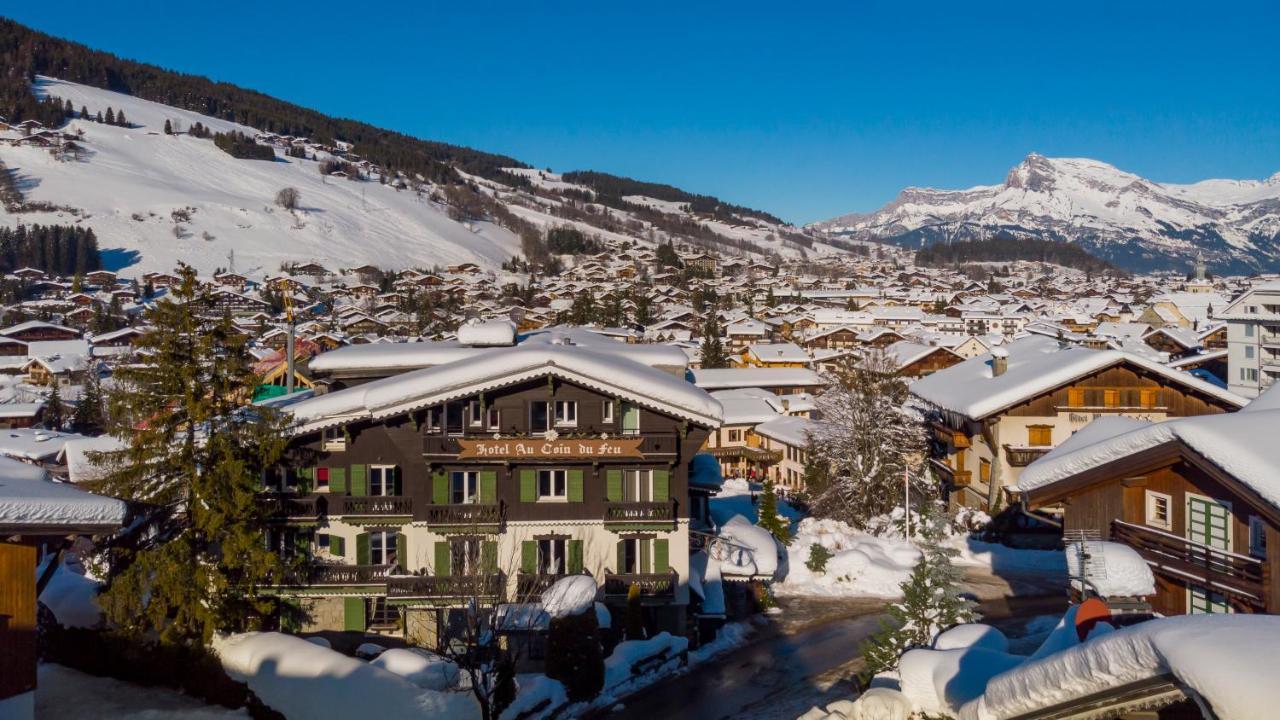 Au Coin Du Feu Hotel Megève Kültér fotó