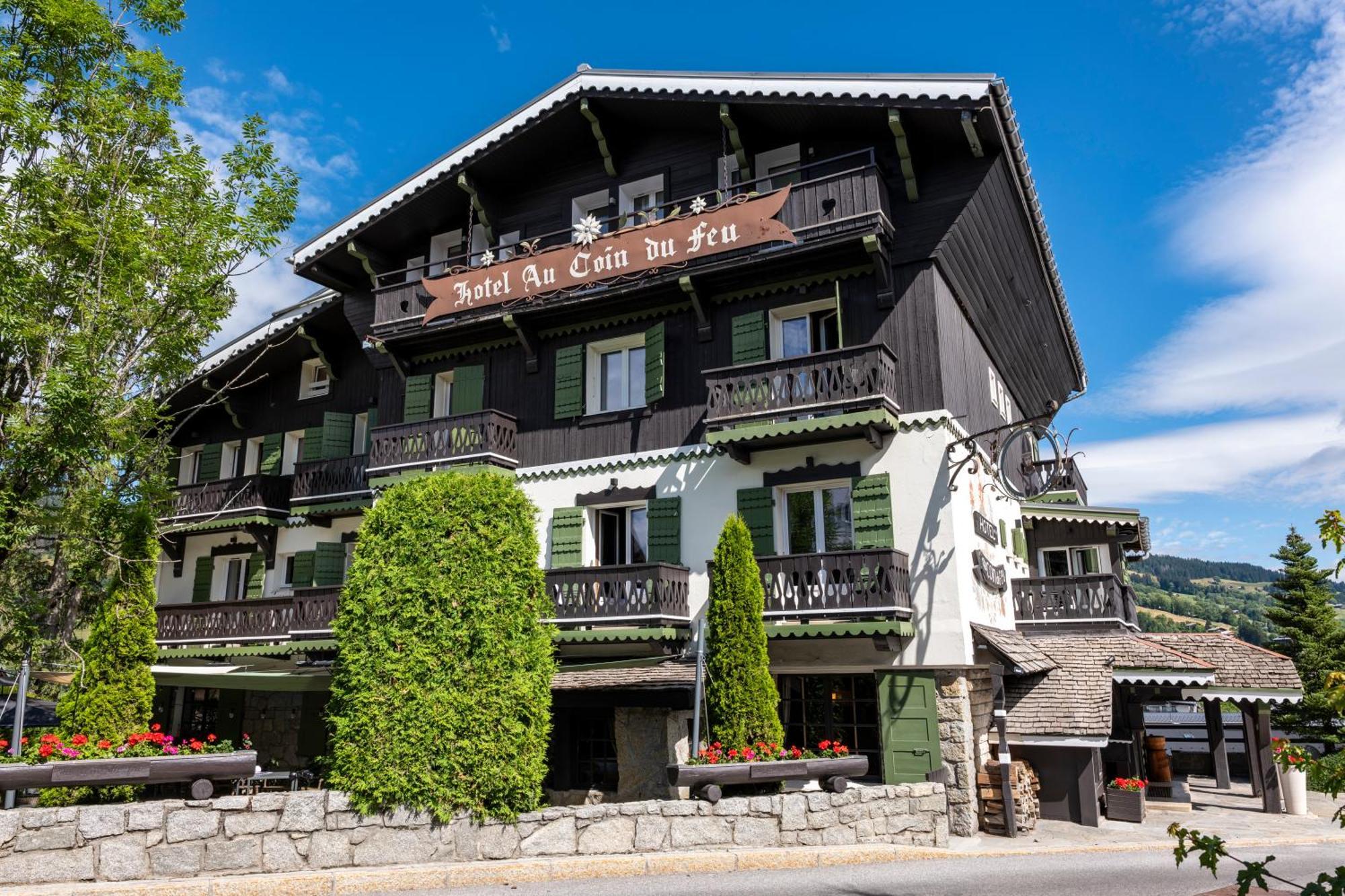 Au Coin Du Feu Hotel Megève Kültér fotó