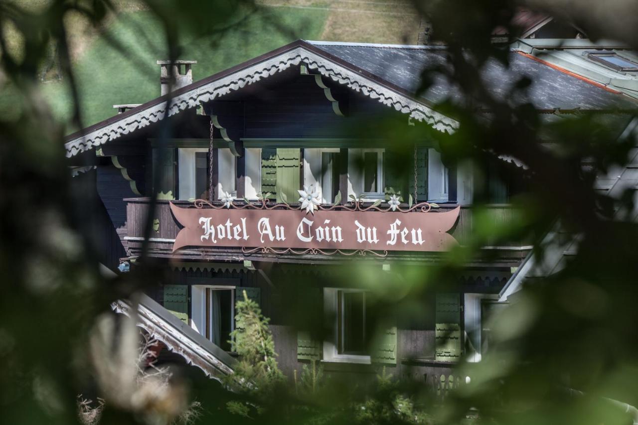 Au Coin Du Feu Hotel Megève Kültér fotó